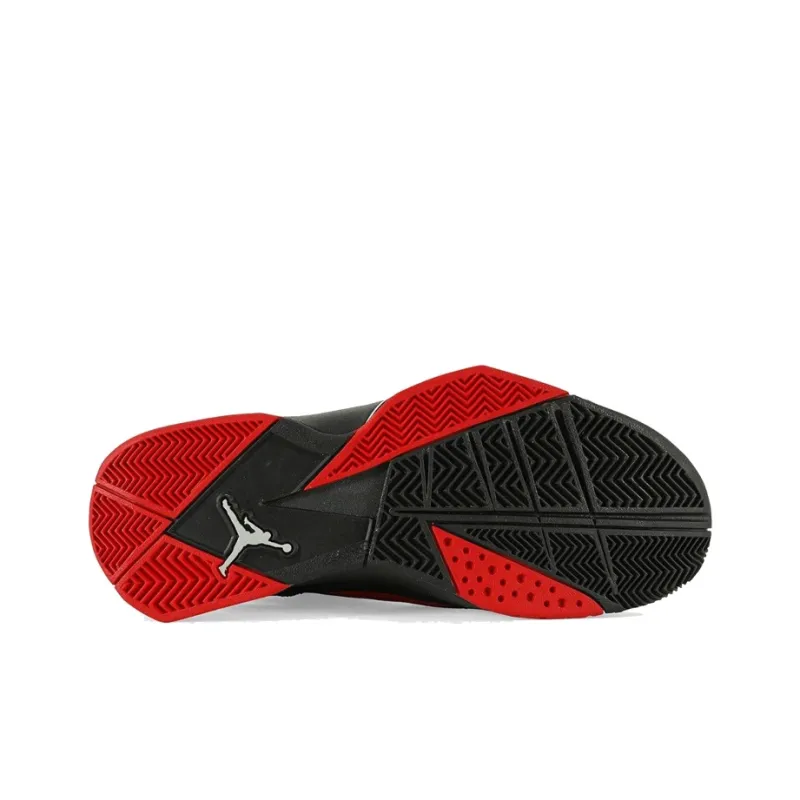 Jordan True Flight Black Red-4