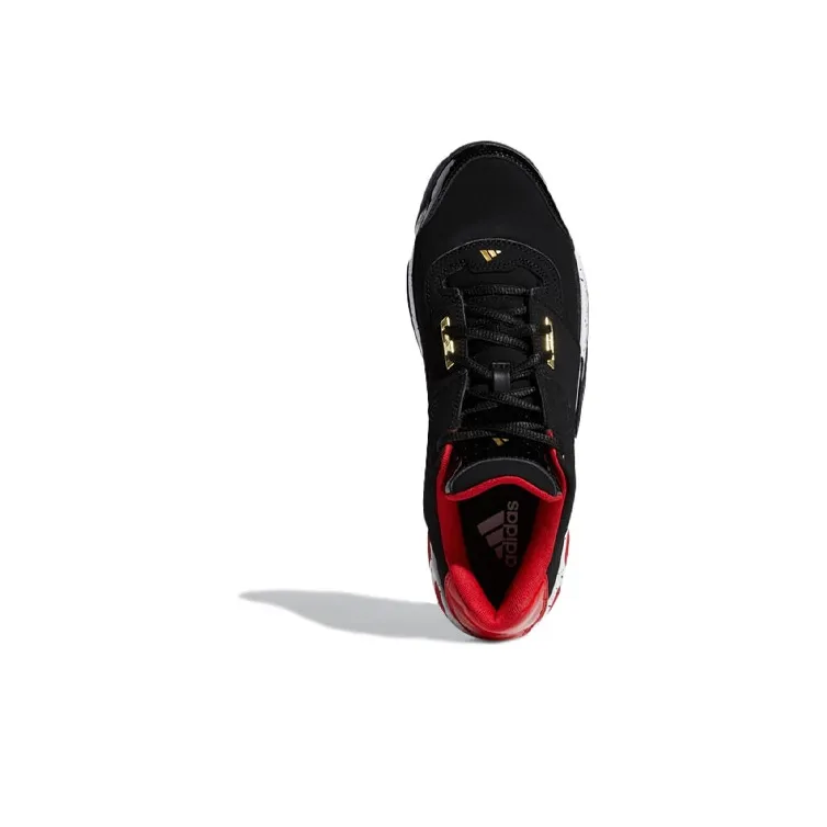 Adidas Regulate Basketball Shoes 'Black Red'-4