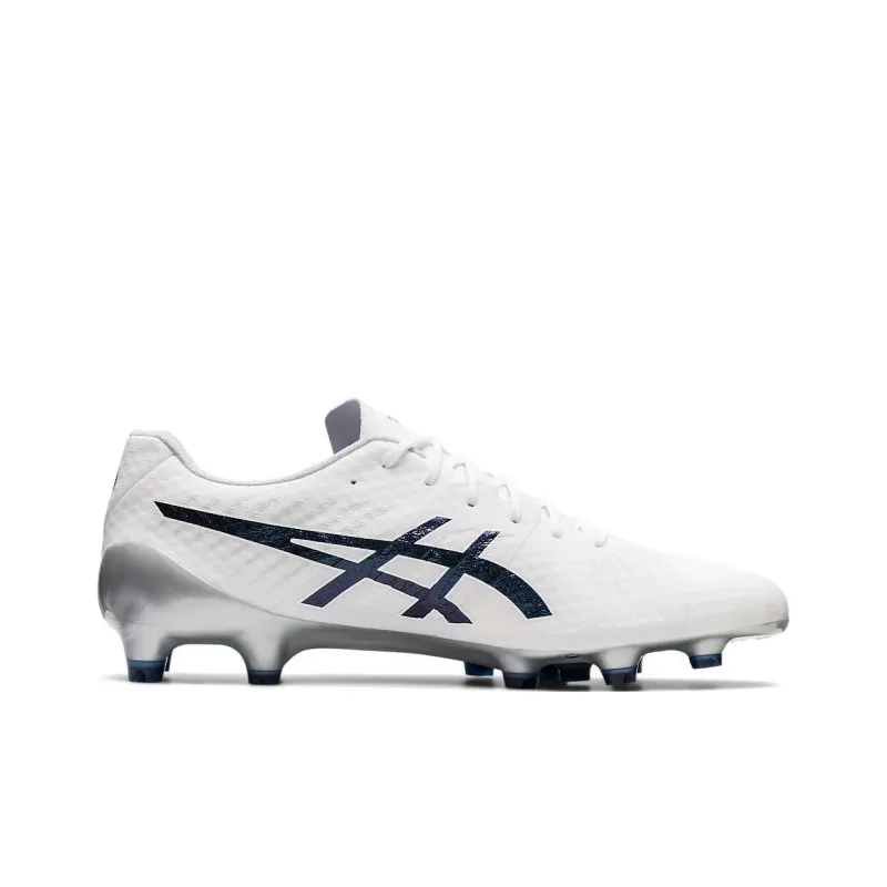 Asics DS LIGHT HG Hard Ground Artificial Ground Slip Resistant, Abrasion Resistant, Breathable Soccer Shoes Men's White-1