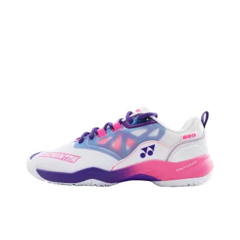 YONEX Power Cushion 620GCR Cushioning Low Top Badminton Shoes Unisex Pink White Red