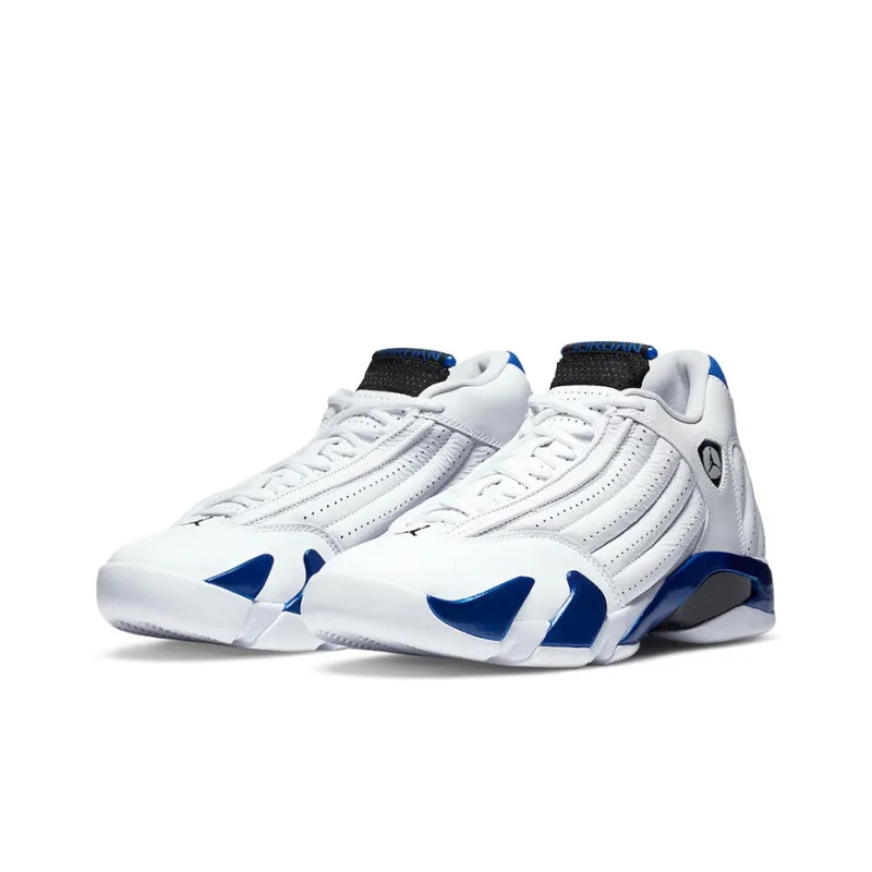 Jordan 14 Retro White Hyper Royal-2