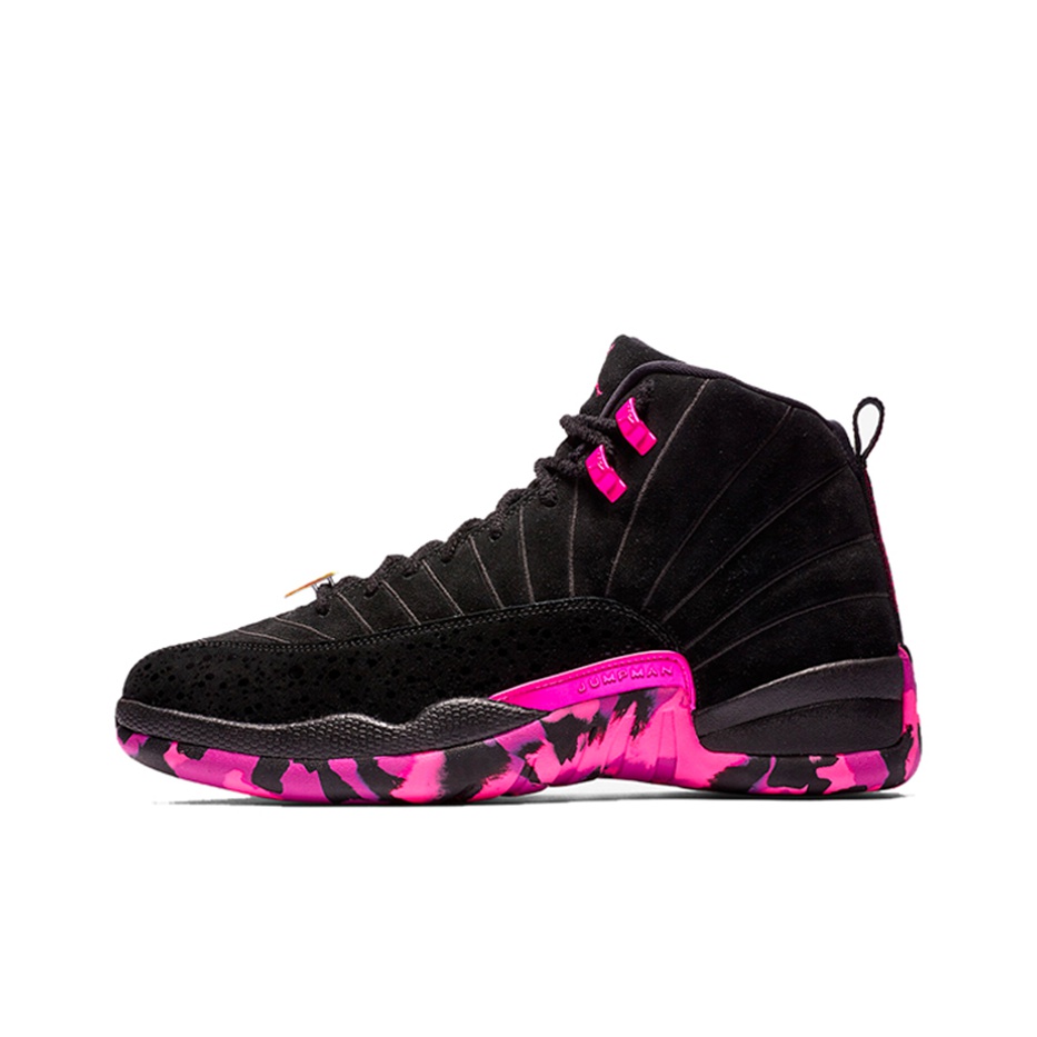 Pink Jordans 12 POIZON