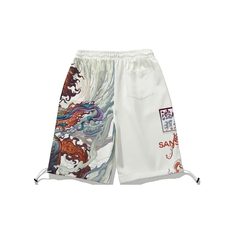 SANSYAS Casual Shorts Unisex-25