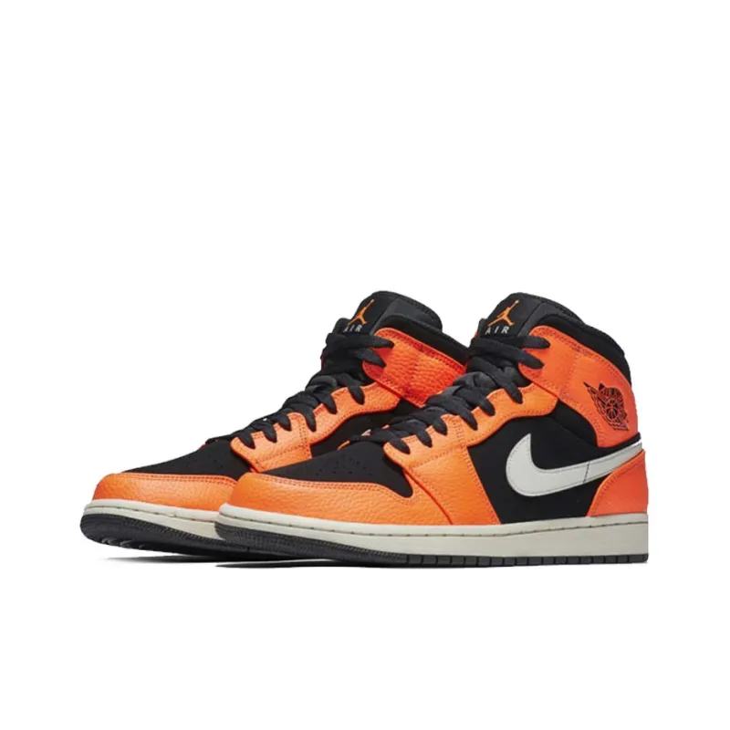 Jordan 1 Mid Black Cone-2