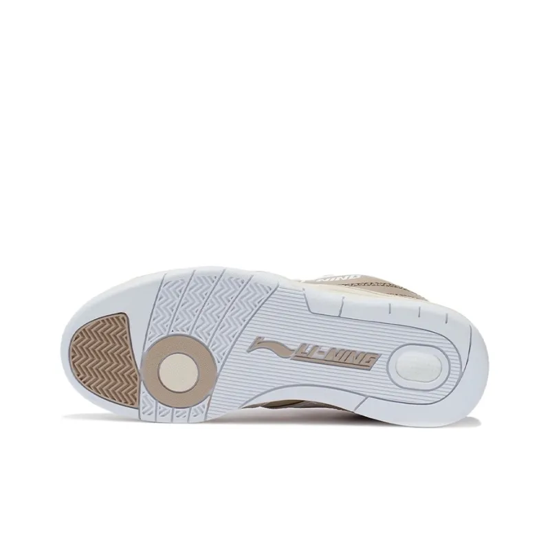 LiNing 937 Deluxe SP Low Durable Breathable Low-Top Basketball Shoes Women's Floating Earth Tone-4