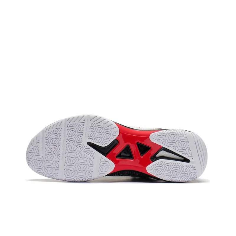 LINING Badminton Shoes Unisex Low Top Standard White/Black-6