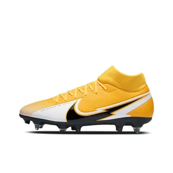 Nike Mercurial Superfly 7 Academy SG PRO Anti Clog Traction 'Black Yellow'