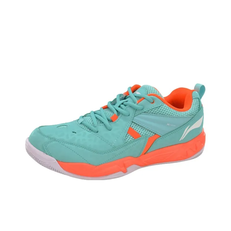 LiNing Koba Cushioning Wear Resistant Low Top Badminton Shoes Unisex Electric Blue-1