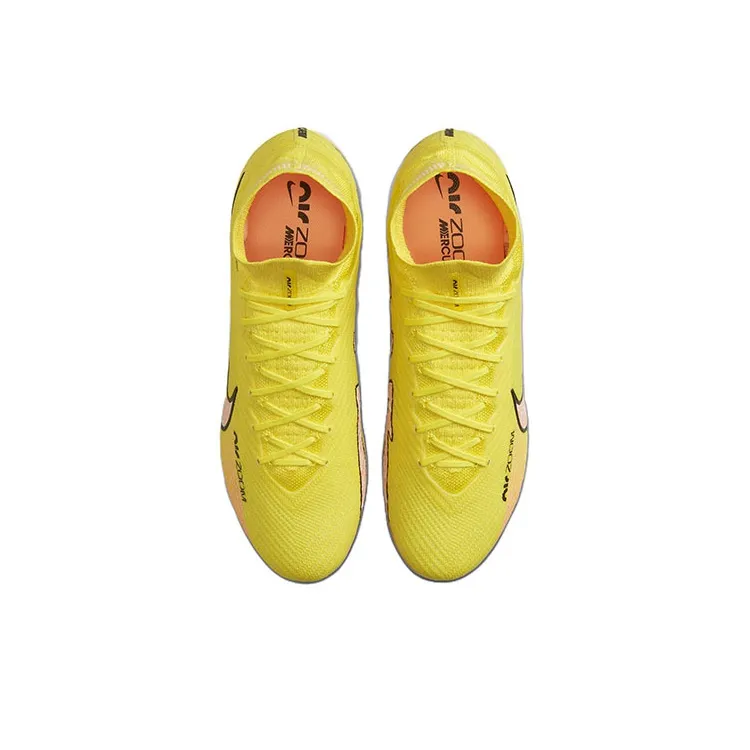 Nike Zoom Mercurial Superfly 9 Elite AG Pro Yellow Strike Sunset Glow-3