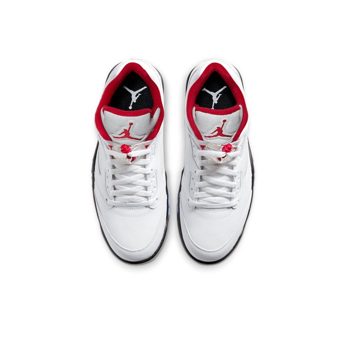 JORDAN 5 Retro Low Golf Fire Red Silver Tongue US M 7 - POIZON