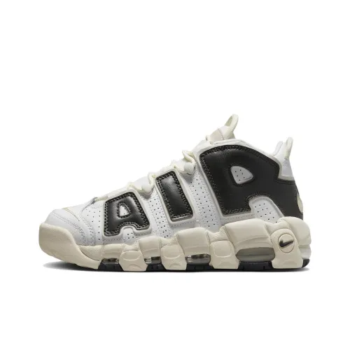 Female Nike Air More Uptempo Vintage basketball shoes