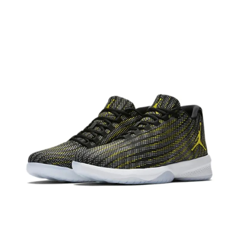 JORDAN B.Fly Black/Opti Yellow/Wolf Grey-2