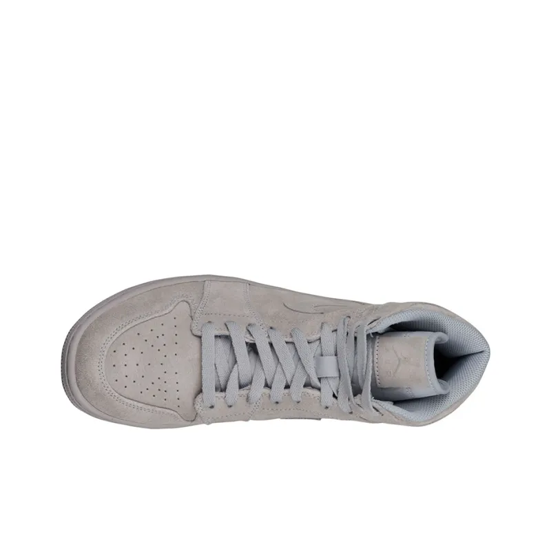 Jordan 1 Retro High Grey Suede-2