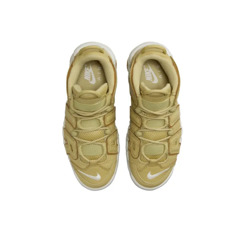 Nike Air More Uptempo Buff Gold Women's-3