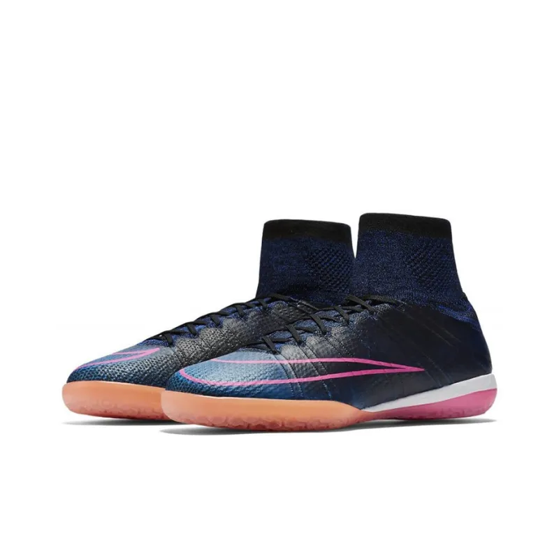 Nike MercurialX Proximo Ic 'Black Blue Pink'-2