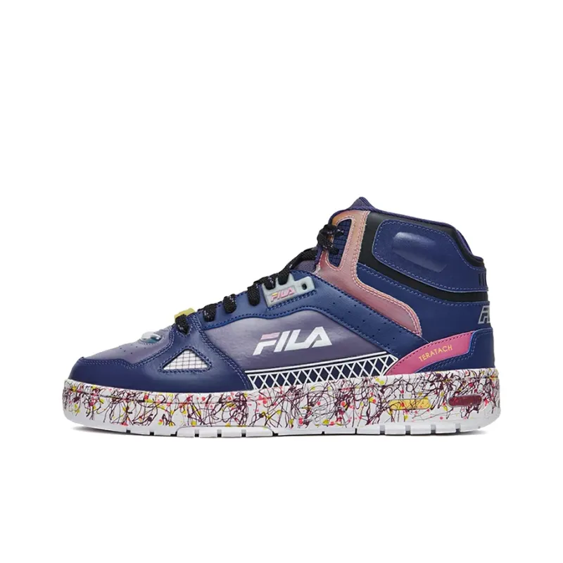FILA FUSION Vintage Basketbal Shoes 'Blue Purple'-0