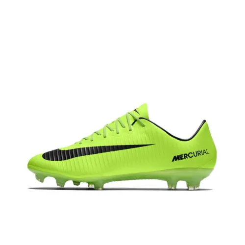 Nike Mercurial Vapor 11 Soccer Shoes Men Low-Top Neon Green/Black