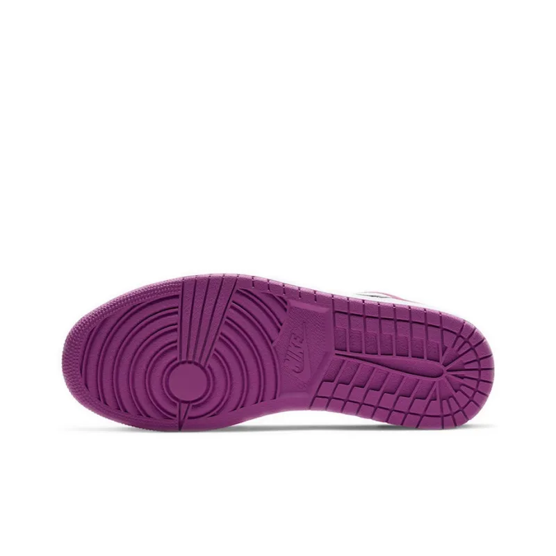 Jordan 1 Low Black Active Fuchsia-5