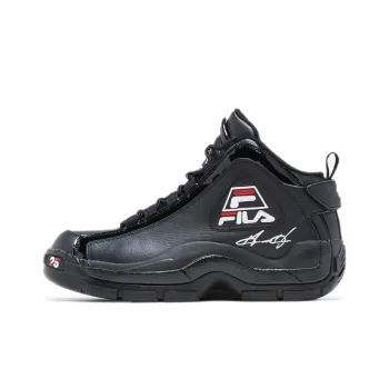 FILA Grant Hill 2 Vintage Basketball Shoes Men High Top Black