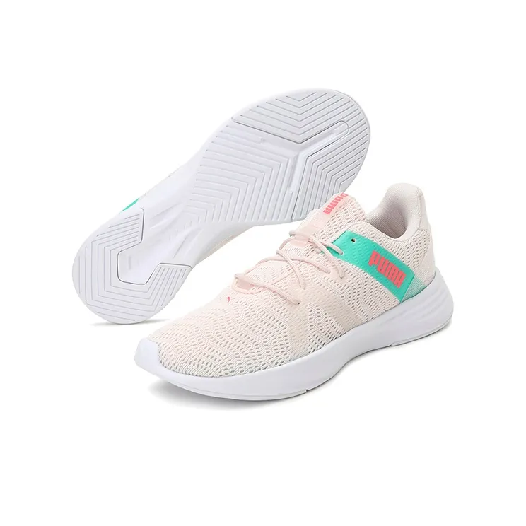 PUMA Radiate Training Shoes Women's Low-Top Ecru/Green-4