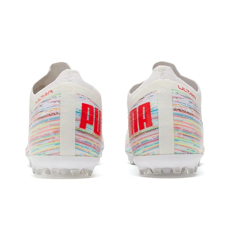 PUMA Ultra 1.2 Mg Soccer Shoes White/Red-4
