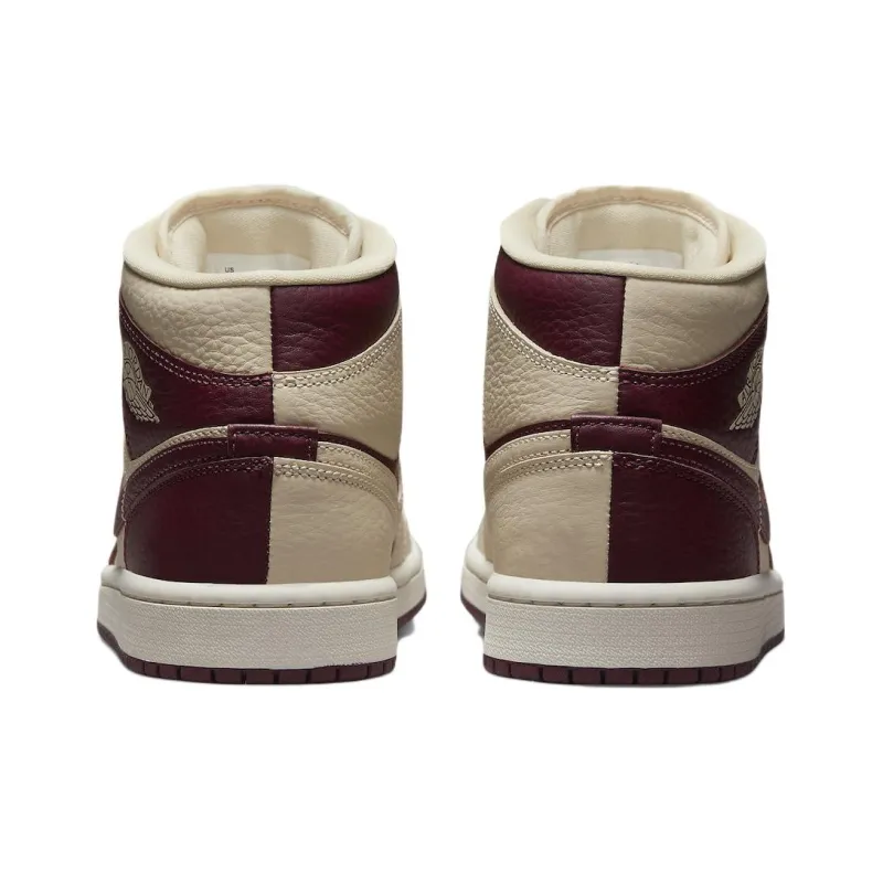 Air Jordan 1 Mid Se 'Split Beach Cherrywood' Women's-4