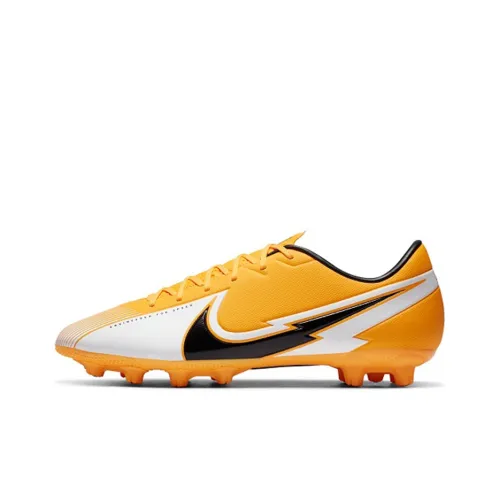 Nike Mercurial Vapor 13 Soccer Shoes Men Low-Top Yellow/White/Black