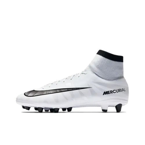 Nike Mercurial Victory Soccer Shoes Men High-Top White/Black