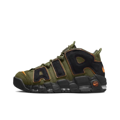 Nike Air More Uptempo 96 Cargo Khaki Alpha Orange