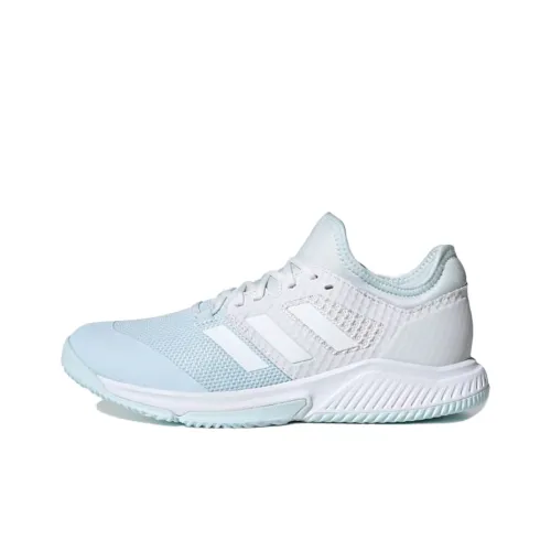 Adidas Badminton Shoes Women's Low-Top Blue