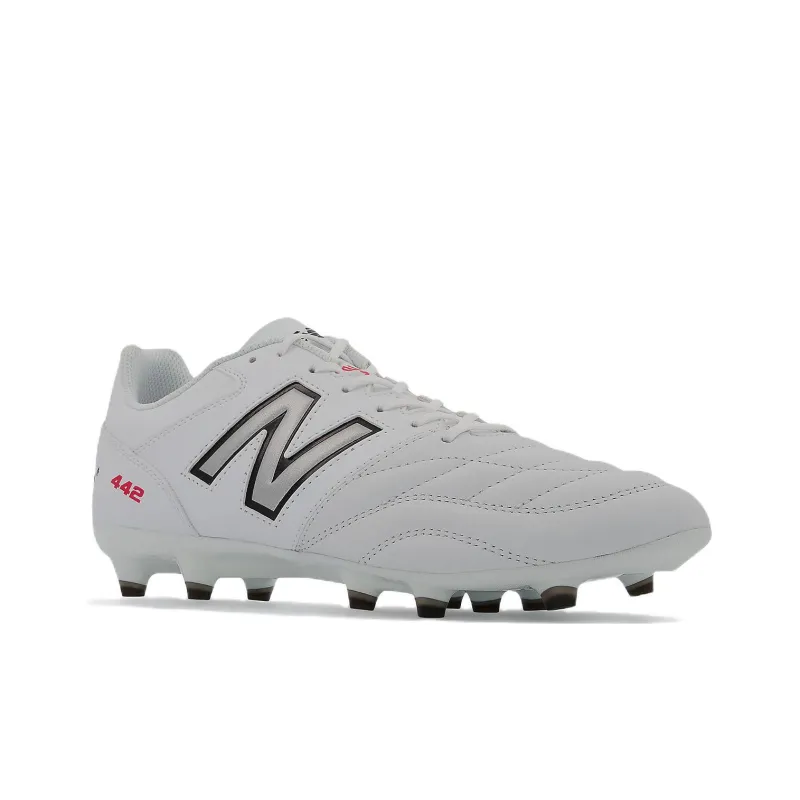 New Balance 442 V2 Team Fg White Black-2