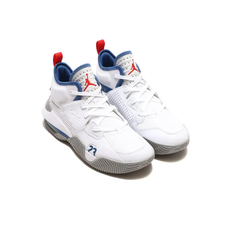 Jordan Stay Loyal 2 White University Red Light Smoke Grey True Blue-2