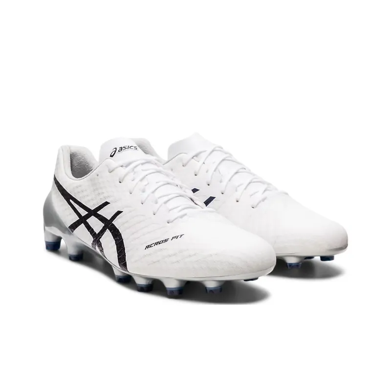 Asics DS LIGHT HG Hard Ground Artificial Ground Slip Resistant, Abrasion Resistant, Breathable Soccer Shoes Men's White-2