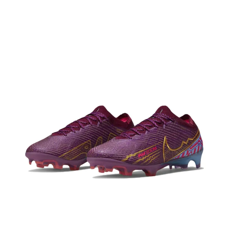Nike Zoom Mercurial Vapor 15 Elite Km Fg Mbappe Dark Beetroot-2