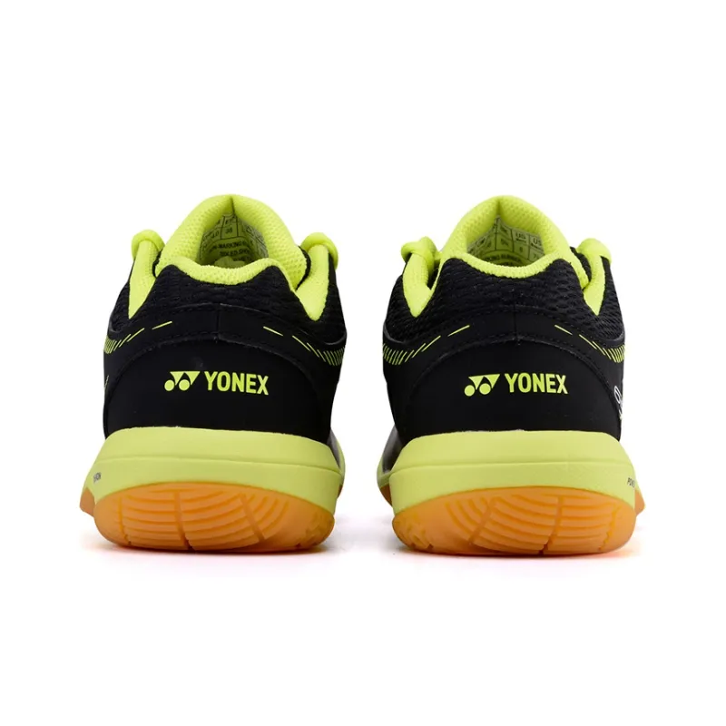 YONEX Badminton Shoes Unisex Low Top Black Tender Yellow-2
