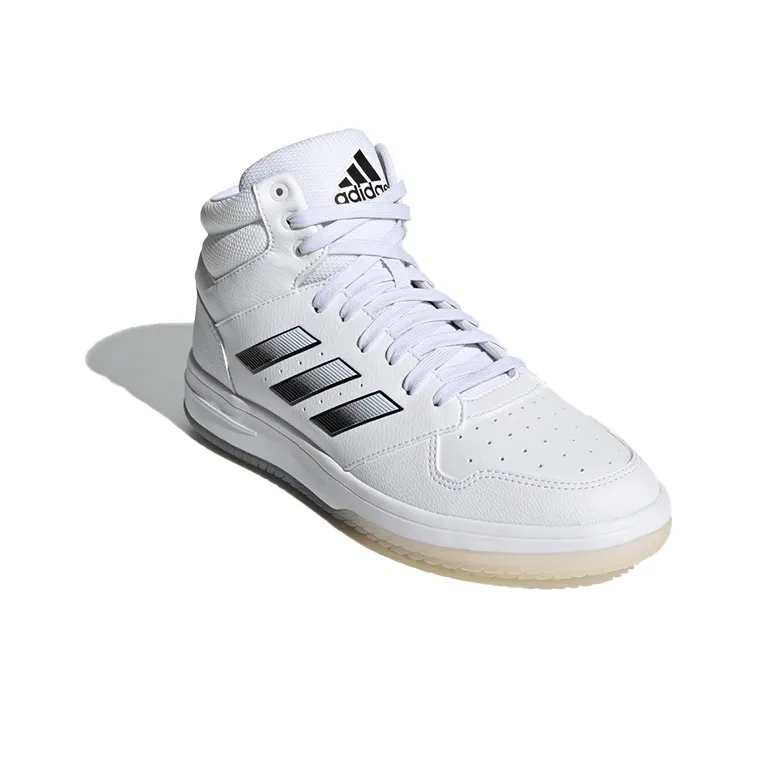 Adidas Gametaker Basketball Shoes 'White Metallic Black'-2