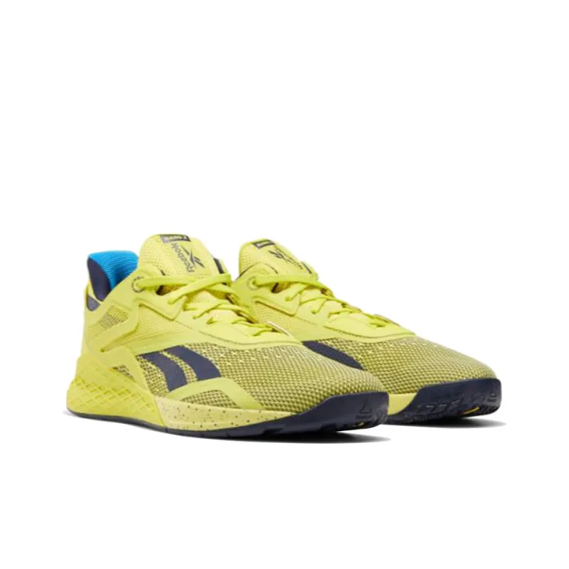 Reebok Nano X 'Chartreuse Vector Navy'-2
