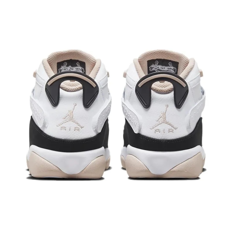 Jordan 6 Rings White Fossil Stone Black-4