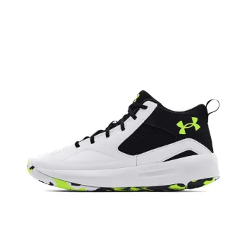 Under Armour Lockdown 5 Basketball Shoes 'White Black'