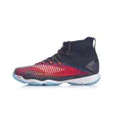 LINING Ranger Badminton Shoes Unisex Mid-Top Black Red