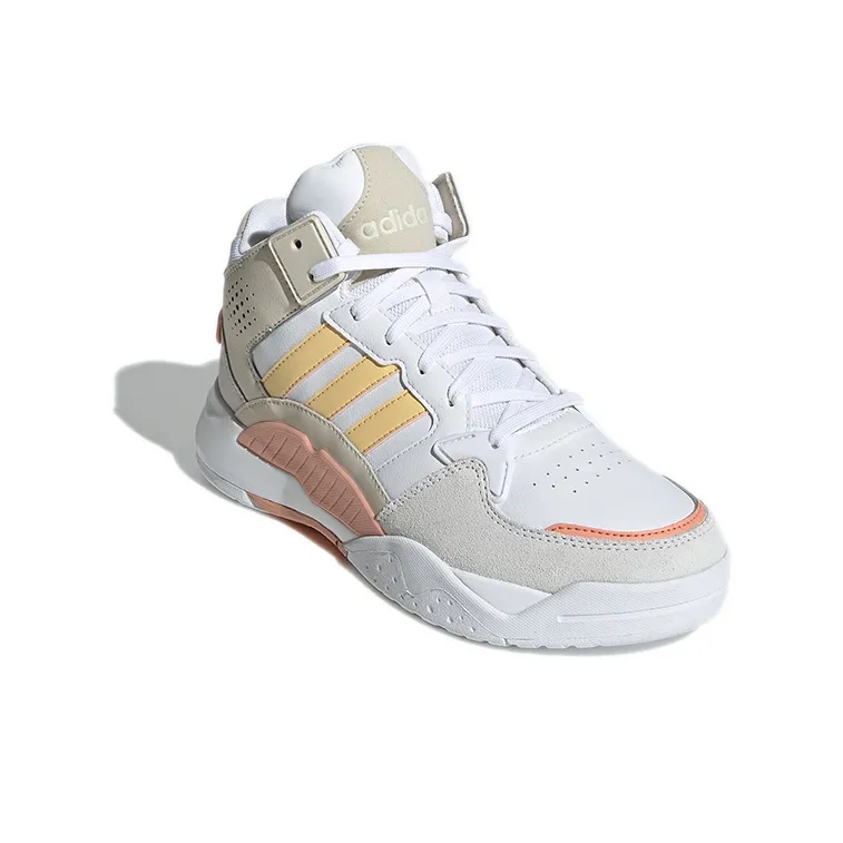 Adidas Neo 5th Quarter 'White Yellow Orange' Women's-2