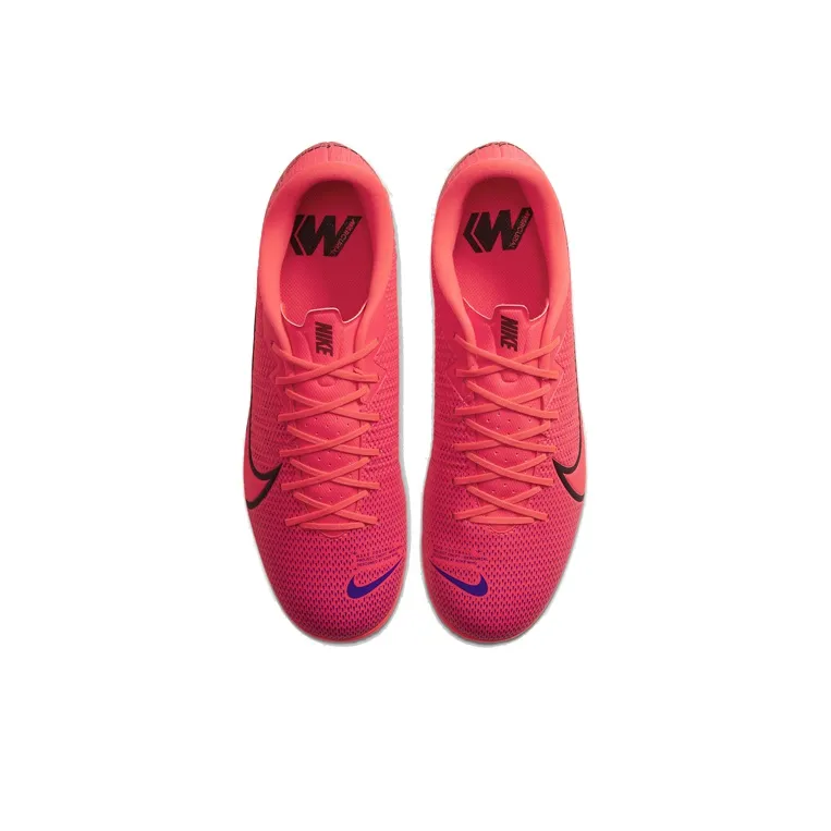 Nike Mercurial Vapor 13 Academy TF Turf 'Dark Red Black'-3