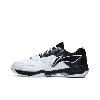 LiNing Blade LITE Blade Lite Cushioned Slip Resistant Abrasion Resistant Low Top Badminton Shoes Unisex White Black