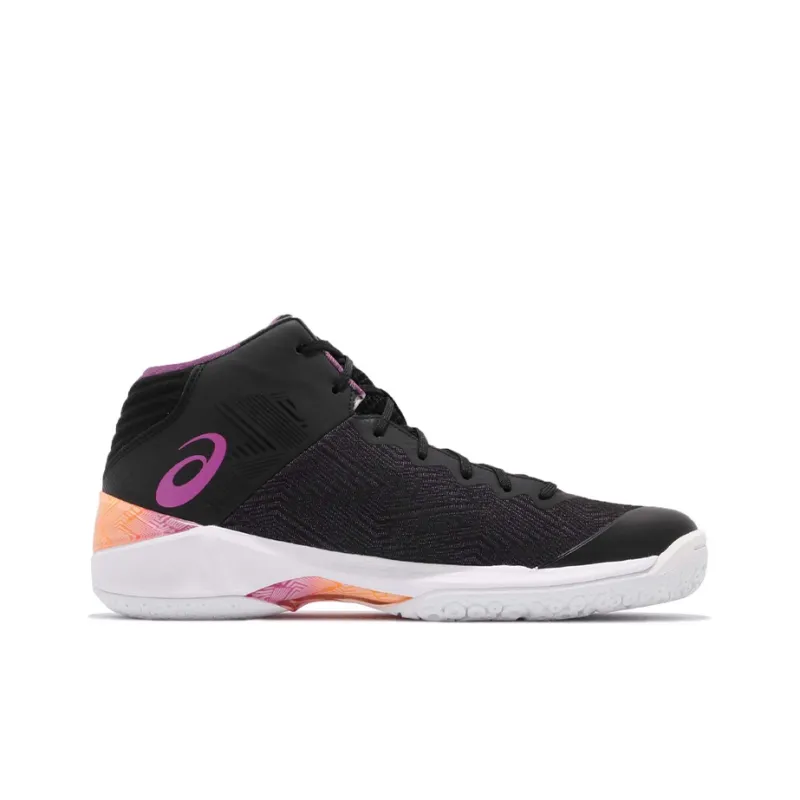 Asics Gel-Burst 22 GE Anti-Slip Wear-Resistant Low-Top Vintage Basketball Shoes Men's Black Pink-1