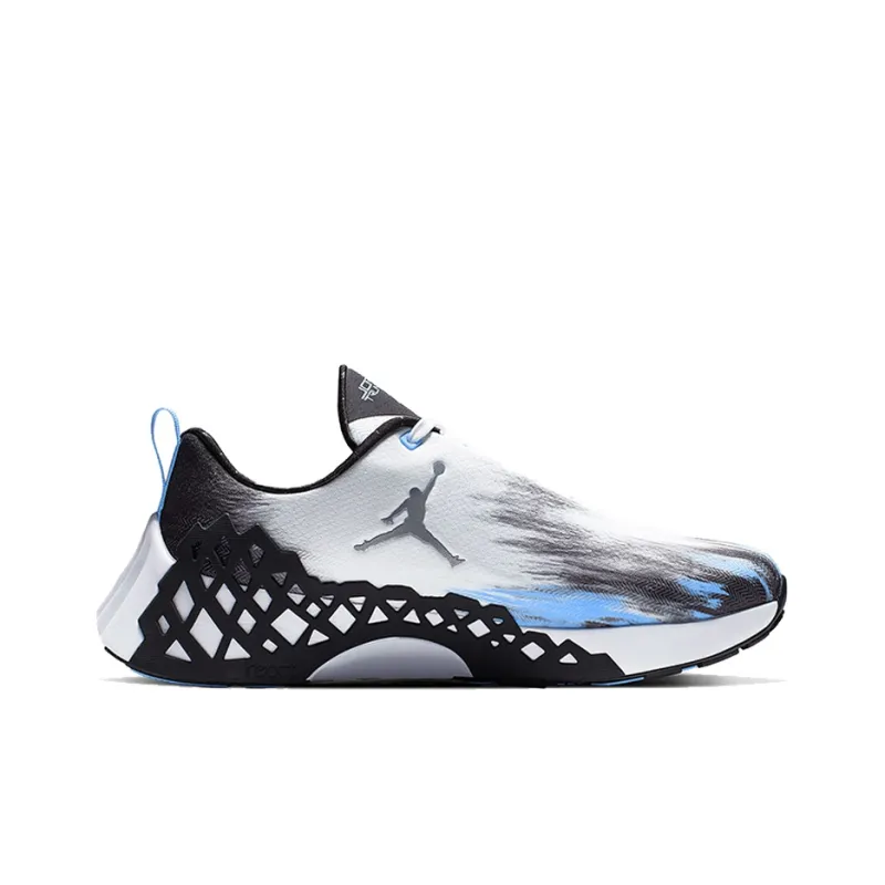 Jordan Trunner Nxt React White Black University Blue-1