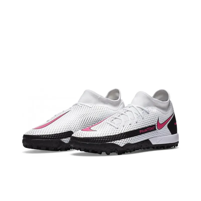 Nike Phantom Gt Academy Df Tf White Black Pink Blast-2