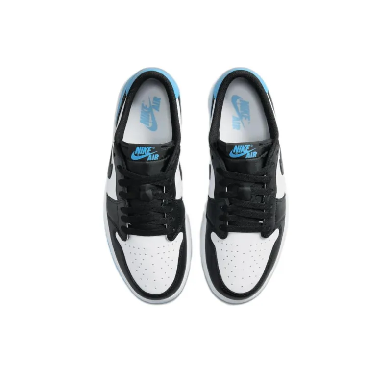 Jordan 1 Retro Low Og Black Dark Powder Blue Women's-3