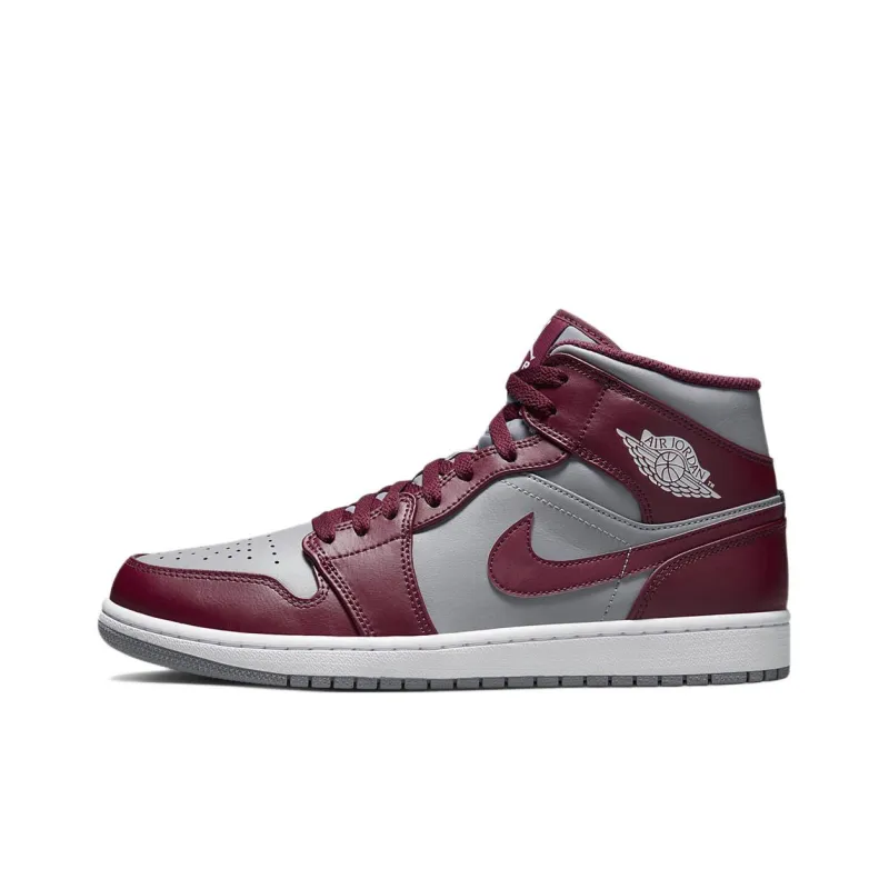 Jordan 1 Mid Cherrywood Red-0