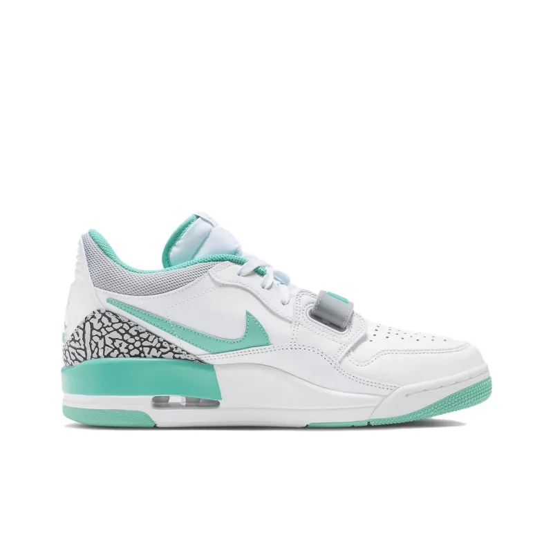 Jordan Legacy 312 Low White Turquois-1