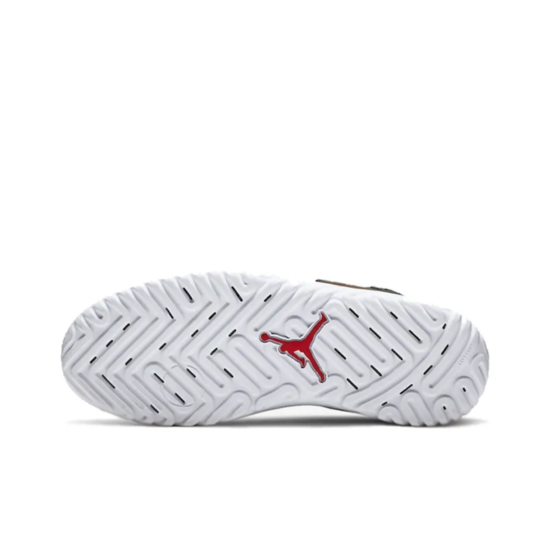 Jordan 1 High React Black White Gym Red-4